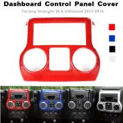 Center Multi-media Dashboard Control Panel Cover Trim For Jeep Wrangler jk 11-17 (for: Jeep)