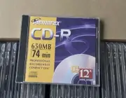 Hewlett Packard HP C4437A CD-R Blank CD Recordable Discs 650 MB 74 Min Box Of 25