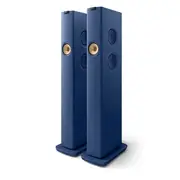KEF LS60 Wireless Hifi Speakers Pair (Royal Blue)