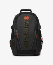 Tarp Embroidered Rucksack | Black/Khaki Green