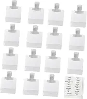 Healeved 1 Set Travel Cosmetic Packing Bag Sub Packing Pouches for Shampoo Lotion Carry Labels Included for Organization