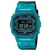 Casio Men's G-Shock Bluetooth Digital Transparent Resin Strap Watch DWB5600G-2
