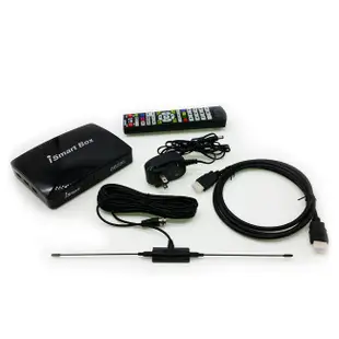 【全配】iSmart數位電視機上盒DVB-T2(主機+HDMI線+數位天線)再加贈安卓電視盒功能/購買前請詳閱文案