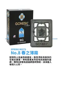 在飛比找誠品線上優惠-GONESH 芳香大碟-No.8春之薄霧(3入組)-平行輸入