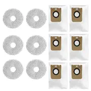 Replacement Dust Bags Mop Cloth for Bot L10S Ultra / S10 / S10 Pro Robot Vacuum Cleaner Accessories