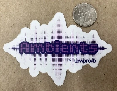 Ambients By Lowprokb STICKER - Low Profile Keyboards for Office Laptop Computer