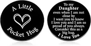[STVK] Back to School Essential Gifts for Daughter,First Day of School Gifts for Girls,Pocket Hug Token,16th 21st Birthday Gifts