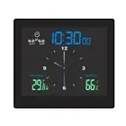 Bathroom Wall Clock Shower Clocks Timer Digital Electronic Wall Clock2754