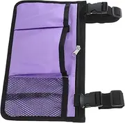 Wheelchair Storage Bag for Seniors Portable Walker Pouch Durable Oxford Cloth for Everyday Essentials Easy to Attach to Wheelchairs Scooters Convenient Side