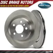Rear Disc Brake Rotors for BMW X1 X2 F39 F48 Mini Cooper Clubman F54 2016-2019 (for: Mini)