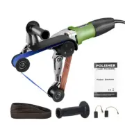 800W Tube Polisher 110V Mini Belt Sander Grinder Variable Speed Cordless