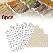 274 Stickers Spice Herb Storage Jar Labels Stickers Stickers Decals M2N6