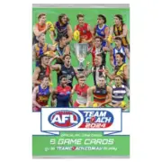 6 x 2024 AFL Teamcoach Trading Cards Sealed Packs