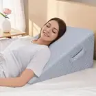 Bed Wedge Pillow for Sleeping, Elevated Wedge Pillow for Sleep Apnea with Air...
