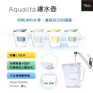 【BIANCO 德國彼安特】Aqualita 濾水壺組(內含1個濾心)