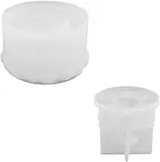 rockible Cake Love Castle Shape Jar Silicone Casting, DIY Epoxy Resin Casting