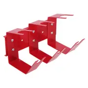 ABN 3 Hook Gravity Spray Gun Holder - 12in Magnetic Auto Paint Gun Rack