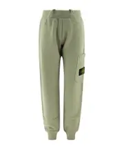Stone Island Junior Logo-Patch Fleece Joggers 8Y,6Y,14Y,12Y,10Y sage