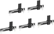 XYWHPGV 5pcs Fader Variable Resistors Mixer 50mm Straight Slide Potentiometer B100K Ohm Linear Double Potentiometers for Dimming Tuning(0a179 6a85b 204ea 18323 468aa 04c42