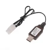 4.8V Battery Pack USB Charger with Mini Tamiya Connector