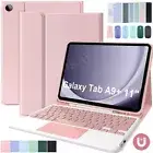 Keyboard With Touchpad Case Mouse For Samsung Galaxy Tab A9 Plus 11" inch Tablet