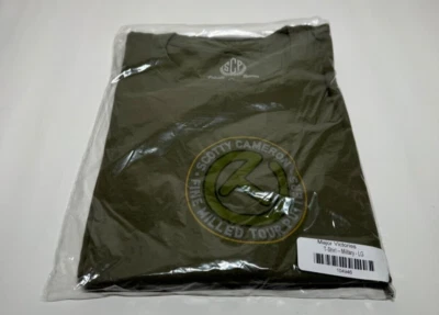 Scotty Cameron T-Shirt Circle T Major Victories Military Green Size L