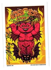 2022 GARBAGE PAIL KIDS GROSS CARD CARD CON ARTIST AUTOGRAPHED SET 11 AUTOGRAPHS
