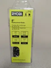 RYOBI Replacement Chain 8" RY8C1 1006-911-293 Cordless or Gas Chainsaws
