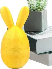 Bunny Shaped Easter Eggs,Bunny Shaped Easter Basket Stuffers Filler | Creative 3D Printed Spring Decor for Home, Gatherings, Festival
