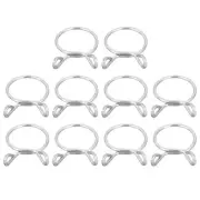 10 Pcs Fuel Line Hose Tubing Spring Clips 24mm Water Pipe Spring Clip Clamps