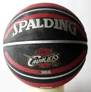 RARE 2010 NBA SPALDING CLEVELAND CAVALIERS OUTDOOR BASKETBALL BALL SIZE 7 NEW !