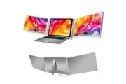16 inch Trifold Portable Monitor 1080P IPS FHD Laptop Screen Extender For Laptop - Space Grey - Open Never Used