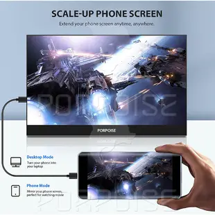 switch iphone 攜帶式螢幕顯示器 HDMI 高清4K觸摸便攜顯示器2K 1080P 手機 平板 電腦 PS5