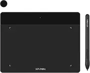 XP-PEN Deco Fun S Graphic Drawing Tablet 6x4 Inches Digital Sketch Pad OSU Tablet for Digital Drawing, OSU, Online Teaching-for Mac Windows Chrome Linux Android OS (Black)