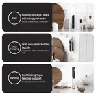 J Electric Milk Frother Rechargeable Handheld Foam Maker For Coffee 3 Levels 3