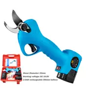 Above Land 25mm 16.8V Cordless Rechargeable Electric Pruning Shears Secateur Branch Cutter