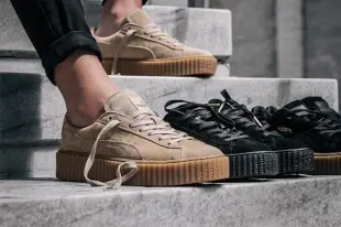 【聰哥運動館】Puma X RIHANNA Suede Creeper 蕾哈娜同款聯名女