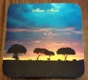 Masai Mara Souvenir drink coasters 4 pack