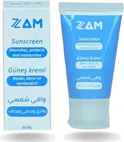 SPF 50 Protection Sunscreen with Aloe Vera, Vitamin E, Vitamin B5 and Vitamin A 30ML