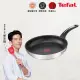 【Tefal 特福】精靈複合不鏽鋼28CM不沾鍋平底鍋(電磁爐適用)