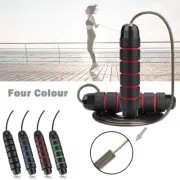 Yoga Gym Skipping Exercise Adjustable Steel Wire Bearing Fast Speed Jump Rope