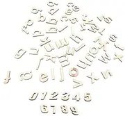 Wooden English Letter Shape Chips Exquisite Handmade Rustic Color Finish Decorative Wood Pieces for Christmas Weddings Birthdays Home Decor 124Pcs