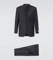 [Canali] Canali Single-breasted wool suit AU 99 blue