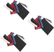 Baluue 3sets Wrapping Paper Small Score Buckles Ribbons Grad Decor Neutral Wrapping Paper Toilet Paper Rack Towel Rack Mystery Exterior Sandpaper Year Leis Tote 8pcs*3