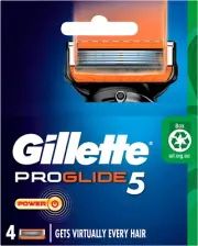 Gillette Fusion Proglide Power Razor Blades, 4 Count