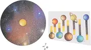 GARVALON Planets Kit Solar System for Boys and Girls Handmade Paper Material Bag DIY Craft