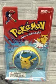 VINTAGE TIGER POKEMON PIKACHU ELECTRONIC YO - YO SEALED NIP 1998 / 1999