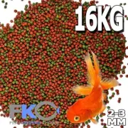 FKC Premium Bulk Goldfish Koi Tropical Floating Pond Fish Food Pellet 2-3mm 16kg