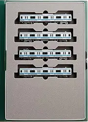 Kato N 1/150 Scale - Series E233-1000 Keihin-Tohoku Line (Add-On B 4-Car Set) (Kato PlaRail Model Train)