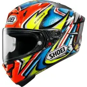 X-SPR Pro Daijiro Helmet White Red Blue Yellow